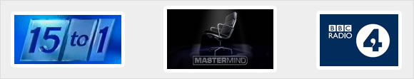 Dave Stedman Mastermind, 15 to 1 and Brain of Britian Radio 4